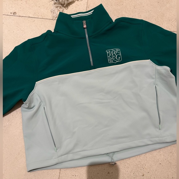 Wilson Green and White Varsity Jacket - Picture 7 of 9